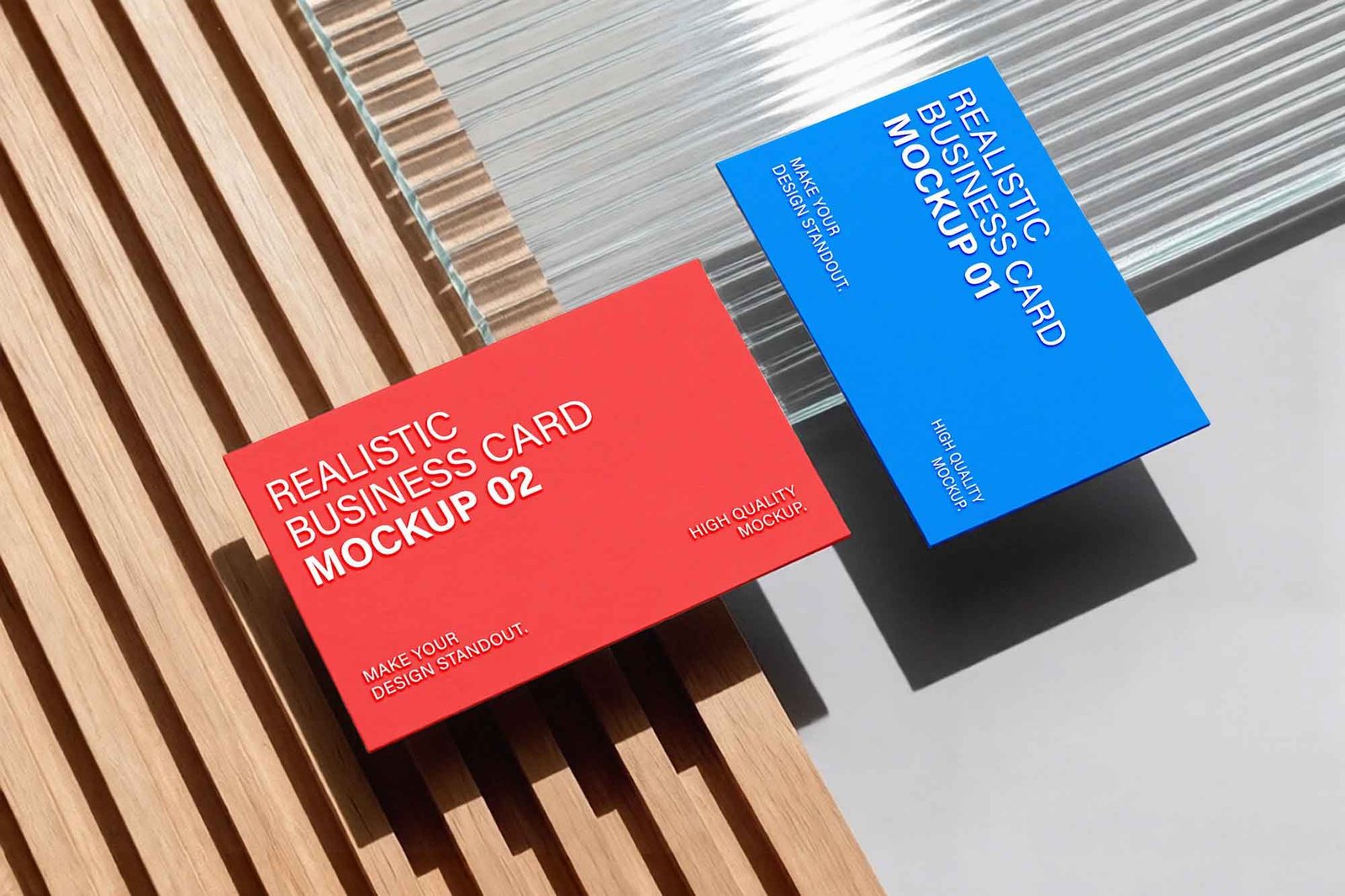 Free Business Cards Mockup