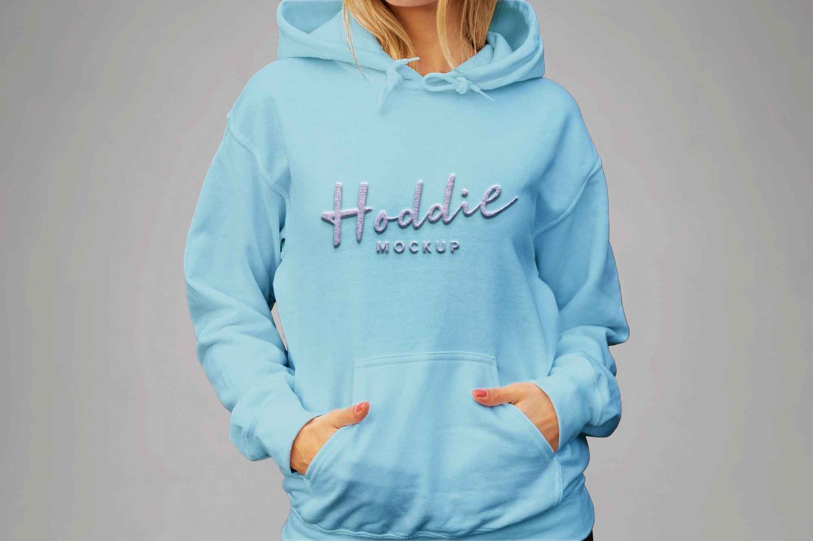 Woman's Hoodie Mockup